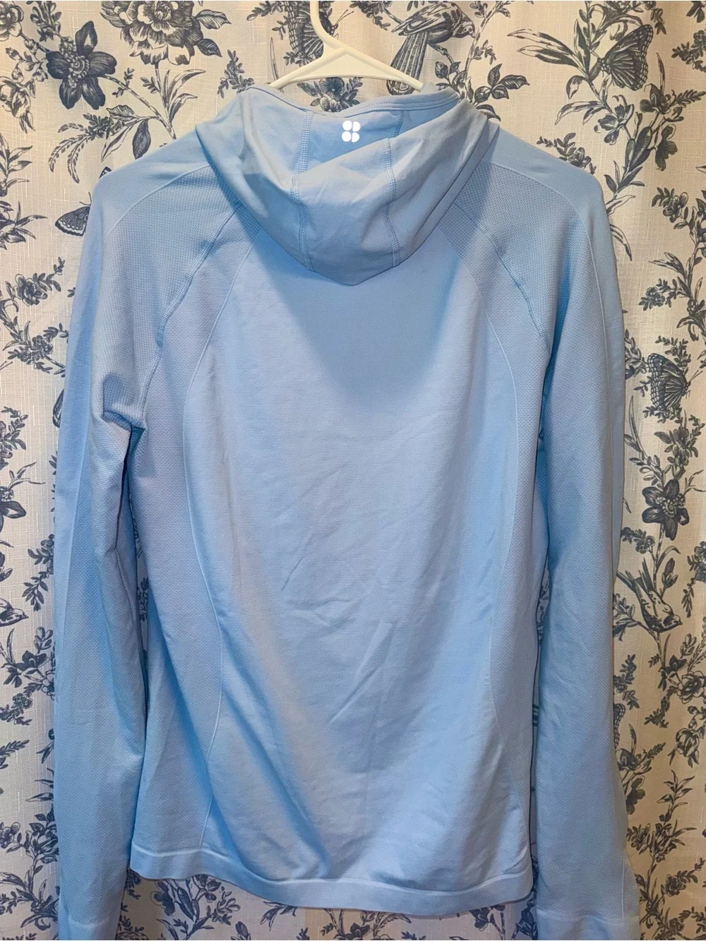 Sweaty Betty Light Blue Men's Crewneck Performance Sweater